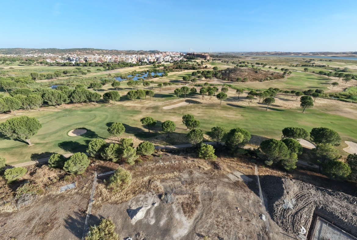 Exceptional South-Facing Building Plot with Golf, River & Portugal Views