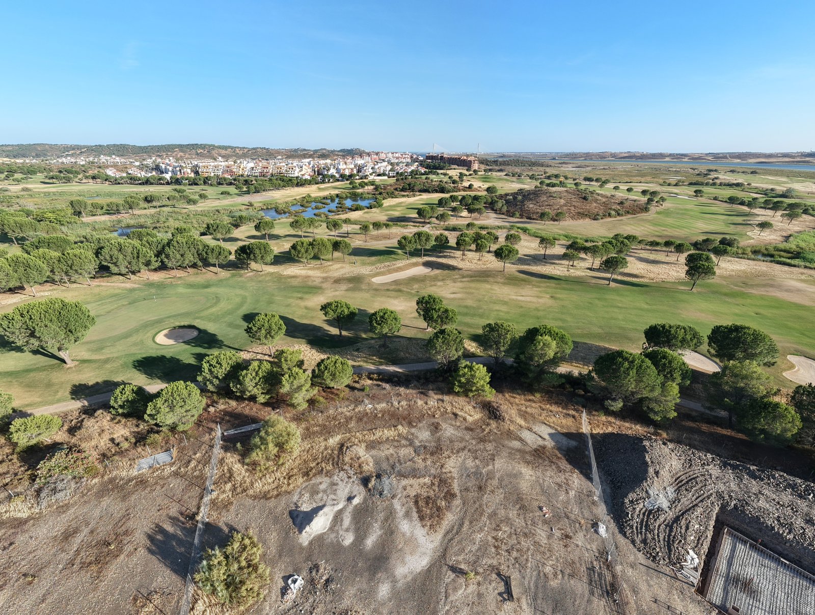 Exceptional South-Facing Building Plot with Golf, River & Portugal Views