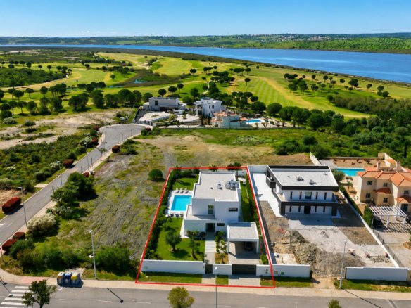 Prime Southwest Facing Building Plot with River and Golf Views