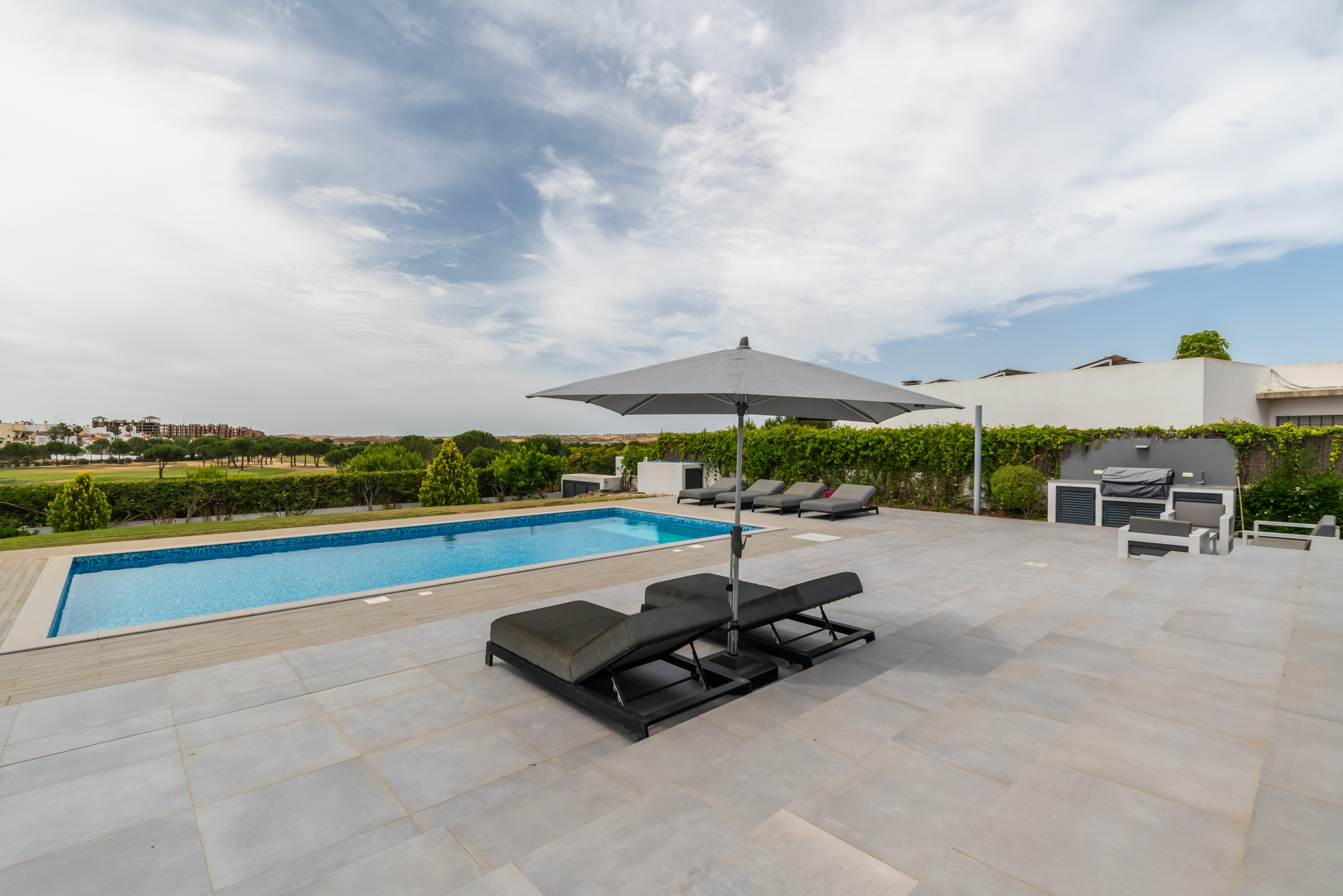 Contemporary Luxury Villa with Golf Course Views and Exceptional Design