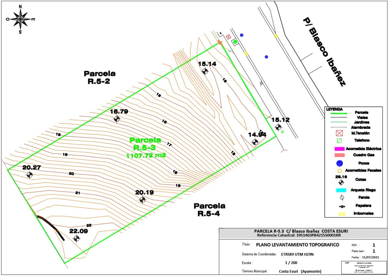 South-West Facing Plot For Sale Costa Esuri